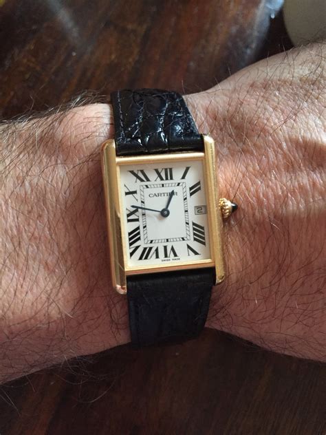 vintage cartier men's watches.